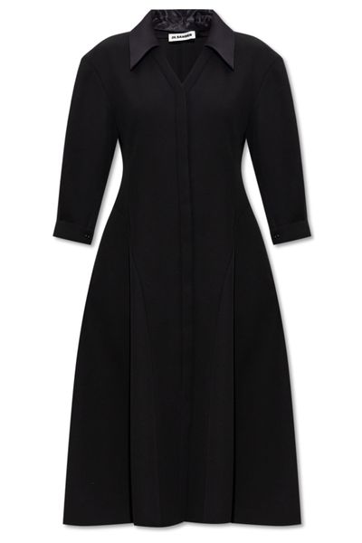 Jil Sander Fitted Waist Dress