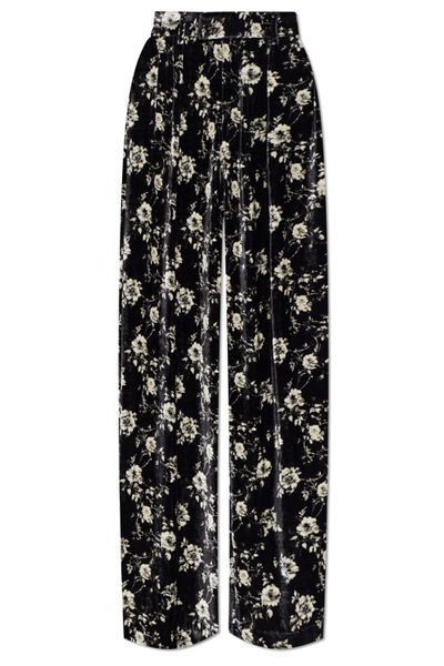 R13 Floral Wide-Leg Pants