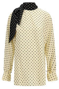 Valentino All-Over Polka Dot Printed Top
