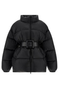 Balenciaga Hourglass Belted Short Puffer Jacket