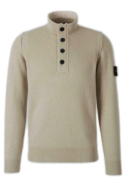 Stone Island Regular-Fit Half-Zip Sweater