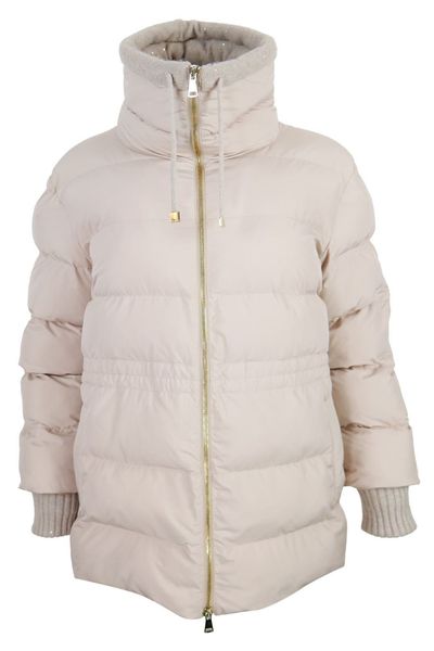 Fabiana Filippi Zip-Up High Neck Coat