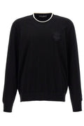 Dolce & Gabbana Logo Patch Crewneck Jumper