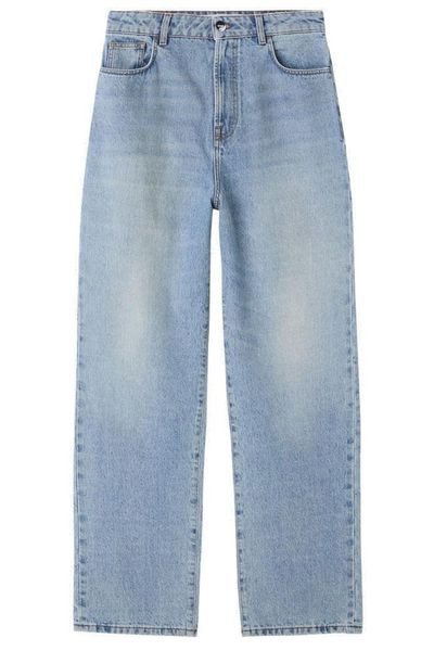 Róhe Regular Fit Faded Jeans