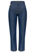 Moschino Logo-Patch Tapered Jeans