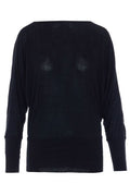 Totême Drop Shoulder Boat Neck Top