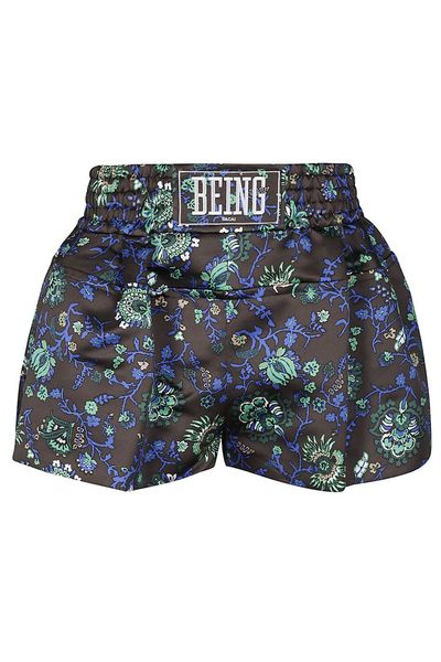 Sacai Being Floral Print Shorts
