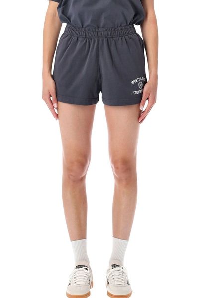 Sporty & Rich Varsity Logo Shorts