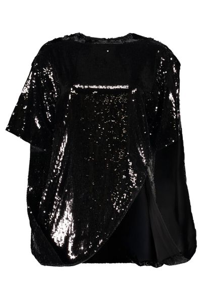 Valentino Sequin Embellished Crewneck T-Shirt