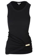 Loewe Asymmetric Draped Tank Top