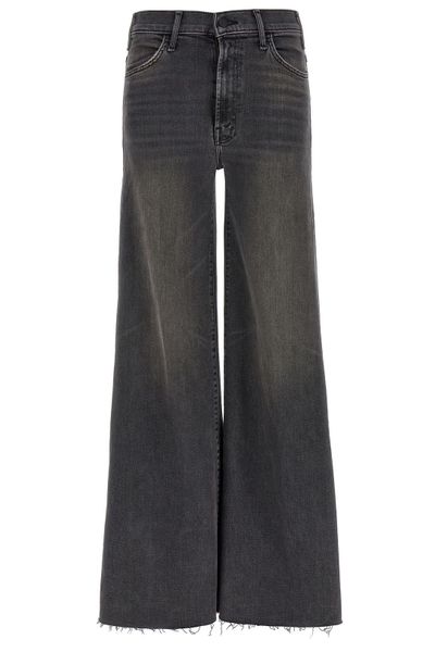 Mother The Hustler Roller Sneak Fray Jeans