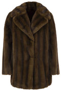 Max Mara Studio Mstneo Faux Fur Coat