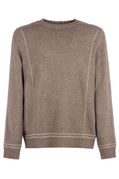 Giorgio Armani Crewneck Knitted Jumper