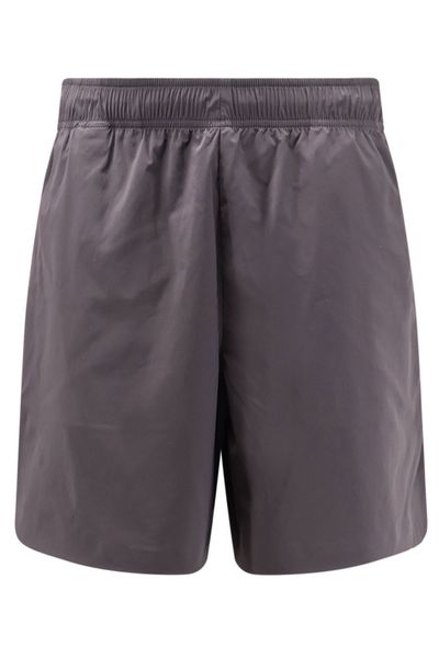 Stone Island Logo Printed Elasticated Waistband Shorts