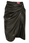 Diesel O-Dasli Draped Split Pencil Skirt