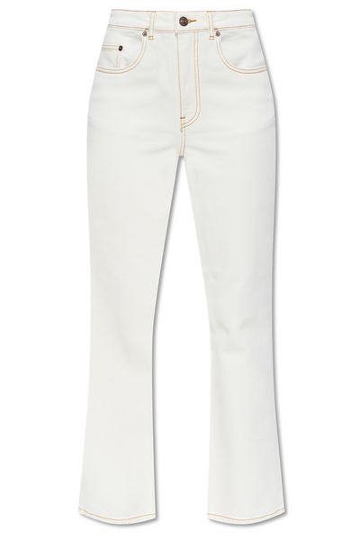 Tory Burch Cropped Flared Jeans