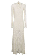 Rabanne Robe Laced Midi Dress