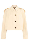 Burberry Cropped Epaulette Jacket