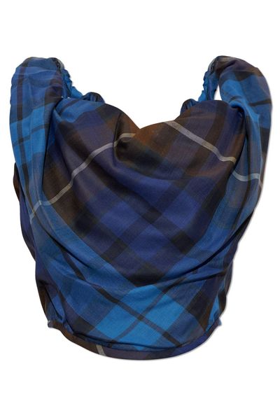 Vivienne Westwood Sunday Draped Check Top