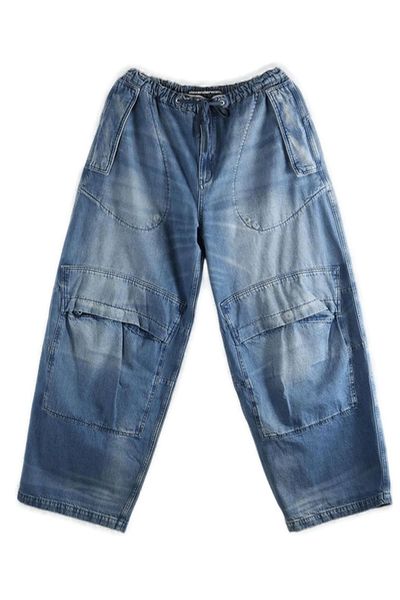 Alexander Wang Oversized Low-Rise Cargo Jeans