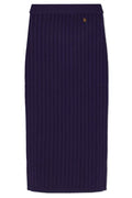 Versace Ribbed Knitted Pencil Skirt