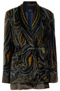 Etro Paisley Belted Jacket