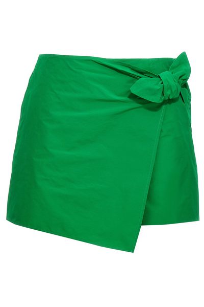 RED Valentino REDValentino Bow Detailed Wrap Shorts