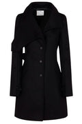 Courrèges Asymmetrical Belt Coat