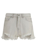 Rick Owens Frayed Denim Shorts