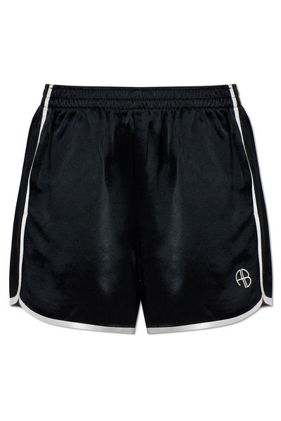 Anine Bing Eva Logo Trim Training Shorts