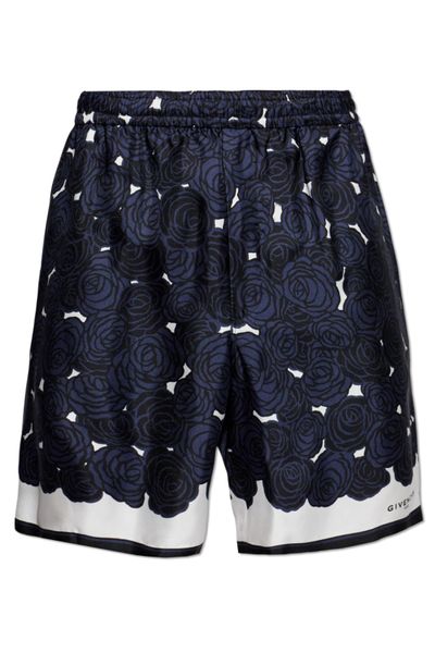 Givenchy Rose Detailed Shorts