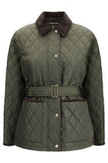 Burberry Belted Waist Quilted Jacket
