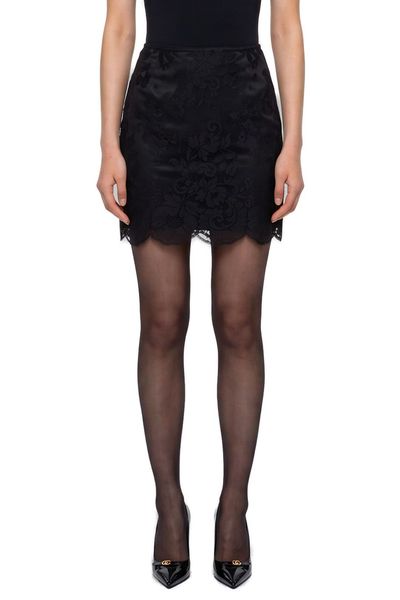 Dolce & Gabbana Lace Mini Skirt