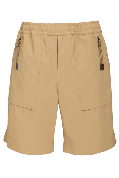 Moncler Grenoble Logo Patch Shorts