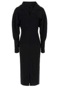Giorgio Armani Draped Midi Dress
