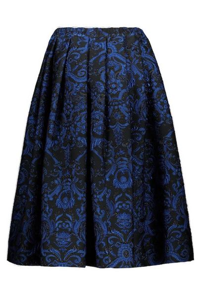 Comme des Garçons Floral Print Skirt