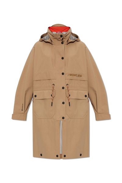 Moncler Grenoble High Neck Long Parka