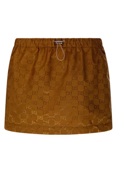 Gucci GG Monogram Mini Skirt