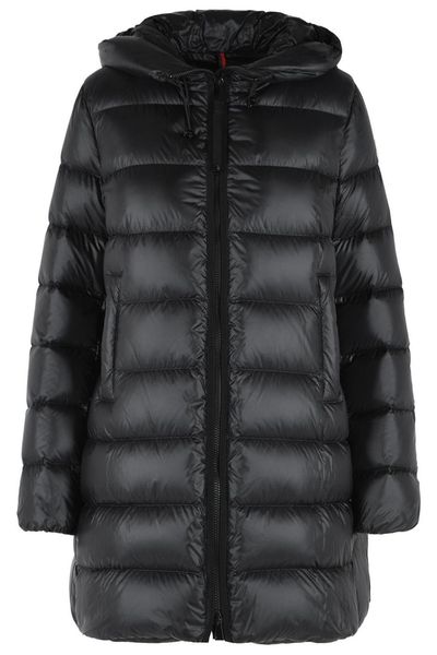 Moncler Suyenne Hooded Mid-Length Jacket