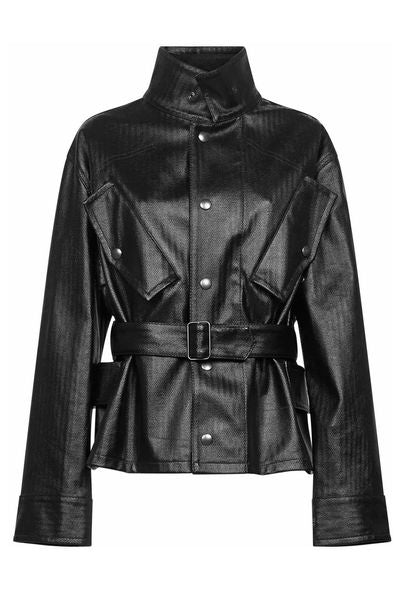 Maison Margiela Stand Up Collar Betled Jacket