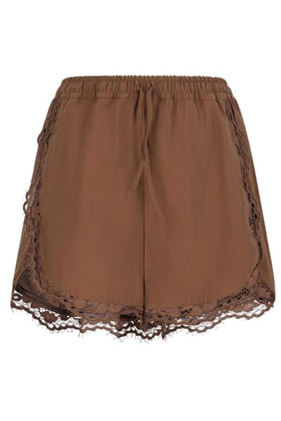 Federica Tosi Laced Hem Shorts