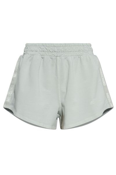 Moschino Logo Tape Jersey Shorts