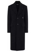 Ann Demeulemeester Aldina Strap-Detailed Long Coat