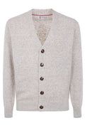 Brunello Cucinelli Long-Sleeved Knitted Cardigan