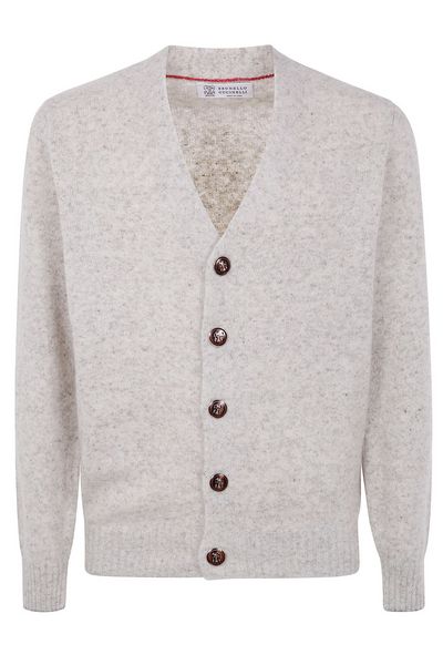 Brunello Cucinelli Long-Sleeved Knitted Cardigan
