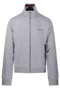 Gucci Logo Embroidered Zip-Up Jacket