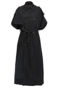 Balenciaga Cape-Sleeved Trench Coat