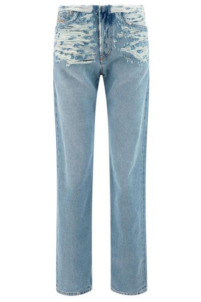 Diesel 2010 Straight-Leg Distressed Jeans