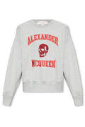 Alexander McQueen Skull Motif Crewneck Sweatshirt