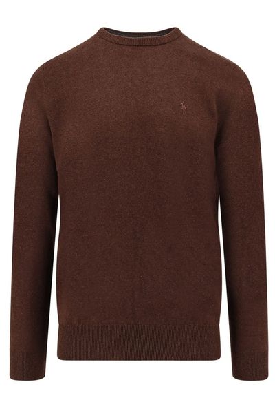 Polo Ralph Lauren Logo Embroidered Crewneck Knit Jumper